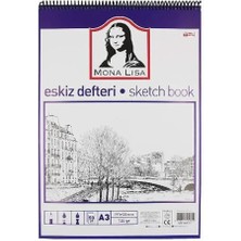 Südor Eskiz Defteri Mona Lisa A3 Telli 120 gr 50 Yaprak