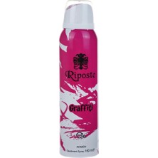 Riposte 24 Saat Etkili Kadın Deodorant -  Graffiti - 150 ml