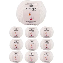 10 Adet Amigurumi El Örgü Ipi 50GR 010