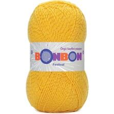 1 Adet Festival Simli Örgü Ipi Yünü Renk NO:217