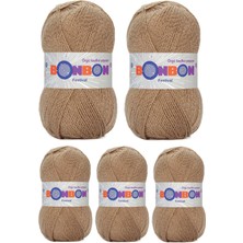 5 Adet Festival Simli Örgü Ipi Yünü Renk NO:672