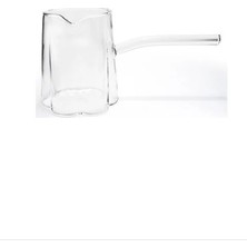 Ateşe Dayanıklı Cam Cezve Borosilikat Cam Cezve 400 ml ROYALEKS-CZV05