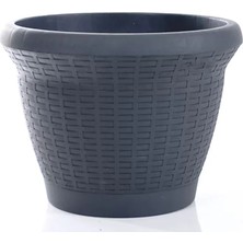 Hasır Sepet Saksı 1 No Royaleks-Hss1