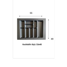 66X49 Eco Lüks Modüler Kaşıklık ROYALEKS-20356