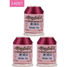 3 Adet Altınbaşak Oya ve Dantel Ipi 20 gr - Royaleks - No: 793
