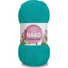 5 Adet Cotton Lüks Yelek Tunik Kazak Bluz Hırka Ipi Yünü Koyu Turkuaz 97581