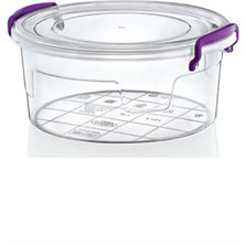 1no Yuvarlak 0,60 Lt. Saklama Kabı ROYALEKS-ÇNK2002