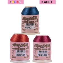 Esranın Dünyası 3 Adet Altınbaşak Oya ve Dantel Ipi 20 gr - Royaleks - No: 024 - 793 - 373