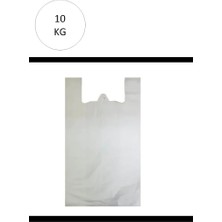 Beyaz Atlet Poşet Mini Boy 20X34 cm Takriben 2.350 Adet 10 kg