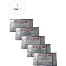 Bakkaliye Naylon Torba Beşlik 30X52 cm 1 kg 5 Paket (Takriben 525 Adet)