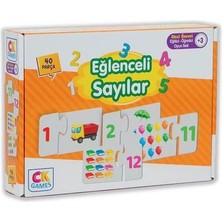 Eğitici Oyun Seti Eğlenceli Sayılar 40 Parça