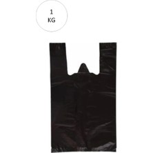 Siyah Atlet Poşet Mini Boy 20X34 cm Takriben 235 Adet 1 kg
