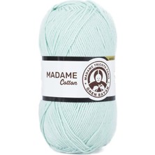 1 Adet Madame Cotton El Örgü Ipi Yünü 100 gr 017 Mint Yeşili