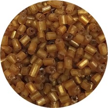 Kesme Cam Boncuk 2mm - 60 Gram - Şeffaf Kahverengi - BNC354
