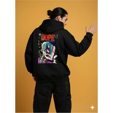 Lenithra Dope Sırt Baskılı Unisex Oversize Hoodie