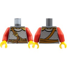 LEGO Minifigür Parçaları: Torso, Vücut, Gövde: 973PB0680C01