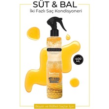 Ematcrt Morfose 240 ml Çift Fazlı Süt & Bal Saç Kondisyoneri Boyalı ve Röfleli Saçlar İçin Özel Formül