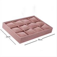 DS LLC 12'li Anfora Kumaş Yastıklı Tabla DLLSRSBJ34