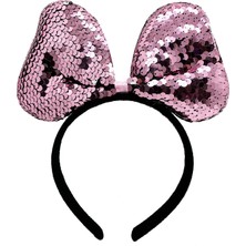 Ethab Ticaret Renk Değiştiren Pullu Fiyonk Parti Tacı Pembe Gümüş