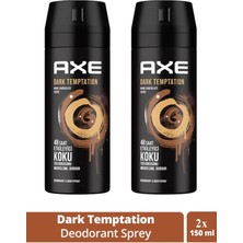 2 Adet Axe Dark Temptatıon Bay Parfüm Kofre 150 ml