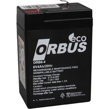 Pazarcan Mustang 6 Volt 4 Amper Kuru Işıldak Aküsü (70X48X101 Mm)