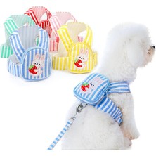 Pazarcan Evcil Hayvan Çantalı Göğüs Gezdirme Tasması Seti