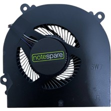 Notespare Monster Uyumlu Abra A5 V15.6, A5 V15.6.1 Cpu Fan, Işlemci Fanı - 4 Pinli Versiyon