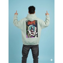 Lenithra Dope Sırt Baskılı Unisex Oversize Hoodie