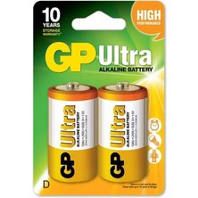 Gp 13AU-2U2 Ultra Alkalin (D) Kalın 2'li