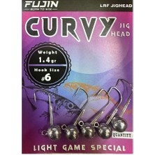 Fujin Curvy Jig Head Zoka 6 No 1.4gr (5 Adet)