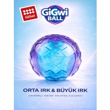 GiGwi Ball Originals Özel Dokulu & Sesli Köpek Oyun Topu - Tekli Paket - Orta & Büyük Irk - 6 cm