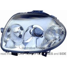 Tyc Renault Clio Ön Far Çıft Mercek Sol 1998-2001 (Oem No:  7701045174)