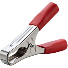 Powermaster PM09-1044 Büyük 100MM Krokodil Akü Maşası Kırmızı