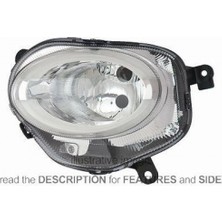 Tyc Fiat 500 Ön Far Uzun Hüzme Ledlı Sağ 2016- (Oem No:  52007766)
