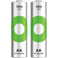 Gp Recyko 1300 Mah Ni-Mh 1.2 Volt Aa Kalem Şarjlı Pil 2li Paket