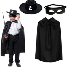 Ethab Ticaret  Pelerin Şapkası ve Maske Seti Çocuk Boy