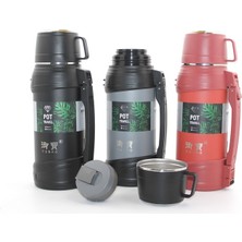 Ethab Ticaret Paslanmaz Çelik Çift Katmanlı Termos 1.6 Lt