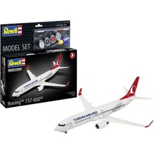 Adore Oyuncak 63772 Revell - Turkish Airlines Boeing 737-800 1:144 Maket Kiti