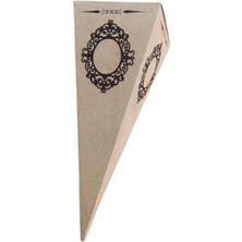 Ethab Ticaret Karton Külah Şeker,lokum,kına Kutusu 25 Li Paket