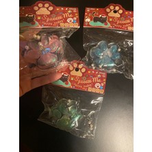 Pelüş Burada Sukuşi 3 Adet Simli Sukuşi