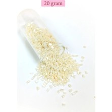 Kesme Cam Boncuk 2mm - 4 Renk - Toplam 80 Gram - BNC443