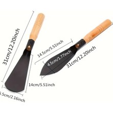 Ethab Ticaret Ahşap Saplı Bahçe El Aletleri Seti 2 Adet