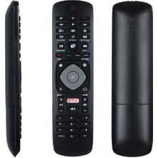 Huayu Weko Philips RM-L1285-2422549001911-43PUS6262-12-50PFL3807H-12 Netflix Tuşlu LCD TV Kumanda