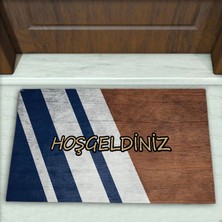 Colorix Carpet Geometrik Desenli Dekoratif Kapı Önü Paspası No: 2227