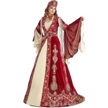 Ceyyiz Hint 5li Bindallı Kına Elbisesi Firdevs