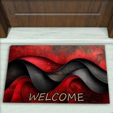 Colorix Carpet Geometrik Desenli Dekoratif Kapı Önü Paspası No: 2653