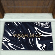 Colorix Carpet Geometrik Desenli Dekoratif Kapı Önü Paspası No: 1941