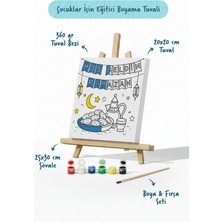 Tabdiko Ramazan Eğitici Boyama Seti Hoş Geldin Ramazan Sofrası (Şövaleli)