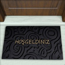 Colorix Carpet Geometrik Desenli Dekoratif Kapı Önü Paspası No: 2636