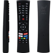 Hey Toshiba CT-8528 - 43V5863DB - 40L2863DG - 32L3963DA Netflix-Youtube-Rakuten Tv Tuşlu Küçük Kalıp Lcd-Led Tv Kumanda